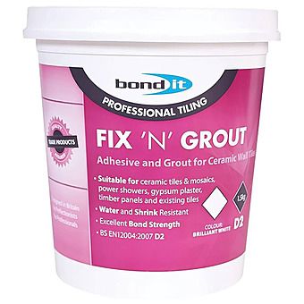 Bond It Fix N Grout tile Adhesive And Grout 1.5 Kilo