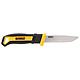 DeWalt Fixed Blade Tradesman Knife &amp; Sheath 90mm DWHT1-10354