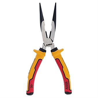 DeWalt VDE Long Nose Pliers 200mm DWHT82804-0