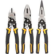 DeWalt 3 Piece Compound Action Pliers Set DWHT0-70485