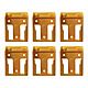 Stealthmounts DeWalt 18V and 54V Battery Mount Holder 6 Pack | BM-DW20-YLW-6