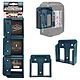 Stealthmounts Makita 18V Battery Mount Holder 6 Pack | BM-MK18-BLU-6