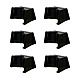 Stealthmounts Milwaukee M12 12V Battery Mount Holder 6 Pack | BM-MW12-BLK-6