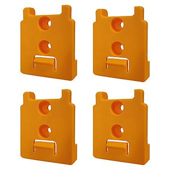 Stealthmounts DeWalt 18V and 54V Tool Mount Holder 4 Pack | TM-DW18-YLW-4