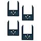 Stealthmounts Makita 40Vmax Tool Mount Holder 4 Pack | TM-MK40-BLU-4