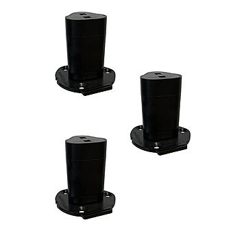 Stealthmounts Milwaukee M12 12V Tool Mount Holder 3 Pack | TM-MW12-BLK-3