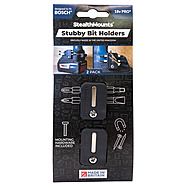 Stealthmounts Bosch 18V Stubby Magnetic Bit Holder 2 Pack | BH-BO-S-BLK-2