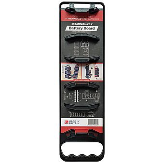 Stealthmounts Milwaukee M18 18V Battery Board | BD-MW18-H-1