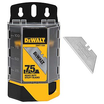 DeWalt Utility Knife Blades 75 Pack DWHT11004-7