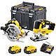 DeWalt DCK2012P2T 18V XR Woodworkers Twin Pack Circular Saw and Jigsaw 2 x 5.0Ah Batteries