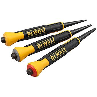 DeWalt 3 Piece Nail Punch Set DWHT0-58018