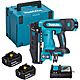 Makita DBN601RTJ 18V LXT 16 Gauge Straight Finish Nailer 2 x 5.0Ah Batteries