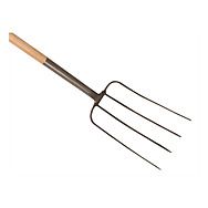 Workman Wooden Handled Manure Fork