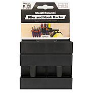 Stealthmounts Wall Hive System Plier and Hook Racks Set | WH-BLK-HODT-4