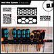 Stealthmounts Black Wall Hive System Screwdriver Racks 4 Piece Set | WH-BLK-SD-4