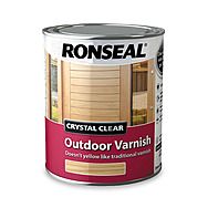Ronseal Crystal Clear Outdoor Varnish 750ml