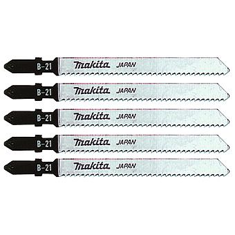 Makita B-21 Jigsaw Blades For Aluminium 5pk A-85721