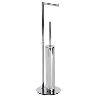 Belgravia Toilet Roll Holder & Brush Combo