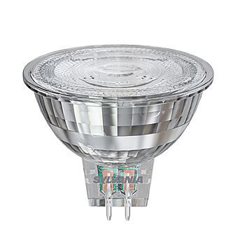 Sylvania 4.3W = 35W Cool White LED Light Bulb 380lm 36° 12V AC/DC GU5.3/MR16