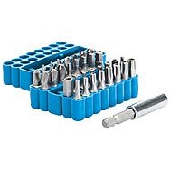 Silverline Security Screwdriver Bit Set 33 Piece