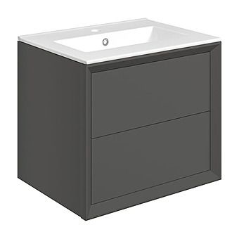 Push Wall Hung Drawer Unit 615mm