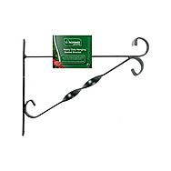 12" Black Hanging Basket Bracket