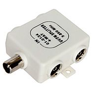 Low Loss Coax Aerial 4-Way Splitter