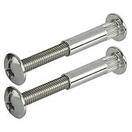 Metal Back to Back Connectors 2 Pack M8x56mm