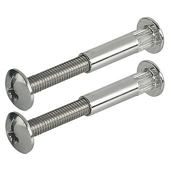 Metal Back to Back Connectors 2 Pack M8x56mm