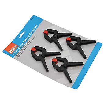 Hilka 4 Piece Spring Clamps Set 85mm