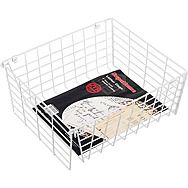 SupaHome White 12" Letter Cage