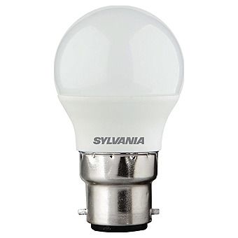 Sylvania 6.5W = 60W Warm White LED Light Bulb 806lm Golf Ball Round B22d
