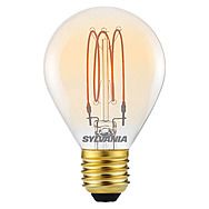 Sylvania 3.5W = 25W Amber White Vintage-Style LED Light Bulb 250lm Golf Ball E27