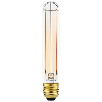 Sylvania 7W = 45W Amber White Vintage-Style LED Light Bulb 550lm T32 Tubular E27