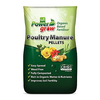 Power Grow Poultry Manure Pellets 15kg
