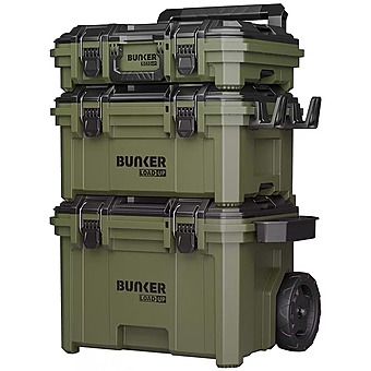 BUNKER Load Up Modular Tool Storage Stacking System by Draper | 31644 