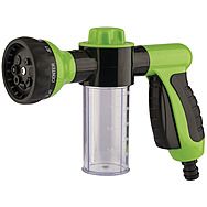 Draper 8 Pattern Garden Hose Spray Gun with 100ml Mixer Reservoir
