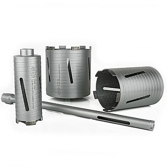 Picture of Mexco Slotted DCX90 Dry Diamond Core Drills 1/2" BSP