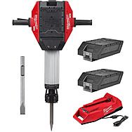 Milwaukee MXF DH2528H-602 MX FUEL 25kg Demolition Hammer with 2 x 6.0Ah Batteries | 4933464878