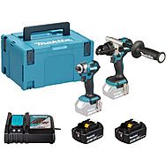 Makita DLX2549TJ 18V Premium LXT Twin Pack with 2x 5.0Ah Batteries