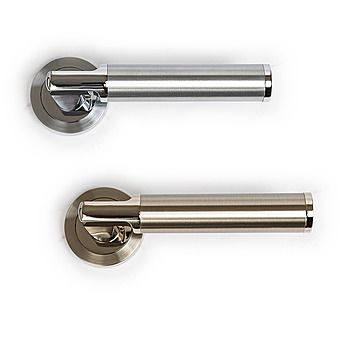 Picture of Irish Forged Pirrie Lever On Rose Door Handles