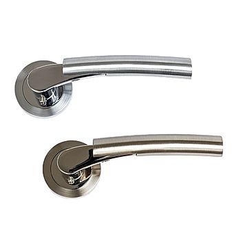 Picture of Irish Forged Mulholland Lever On Rose Door Handles