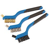 Draper 3 Piece Mini Wire Brush Set
