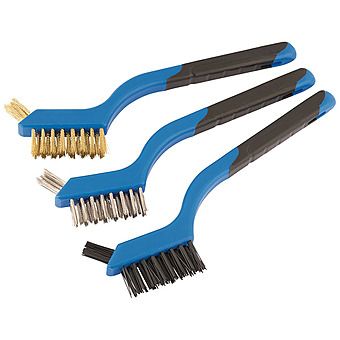 Draper 3 Piece Mini Wire Brush Set