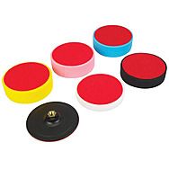 Silverline Hook & Loop M14 150mm Polishing Foam Head Kit 6 Piece