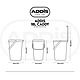 Addis 18L Compost/Utility Caddy Container Grey
