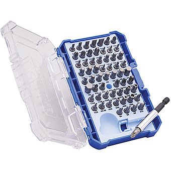 Faithfull FAISBSET61 61 Piece Screwdriver Security Bit Set