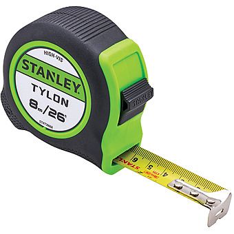 Stanley STHT30604-1 Hi-Vis Tylon 8m Tape Measure