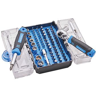 Faithfull FAISBSET78 Screwdriver & Socket Set 78 Piece