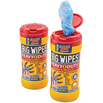 Big Wipes Heavy Duty Textured, Scrub & Clean Wipes Twin Pack